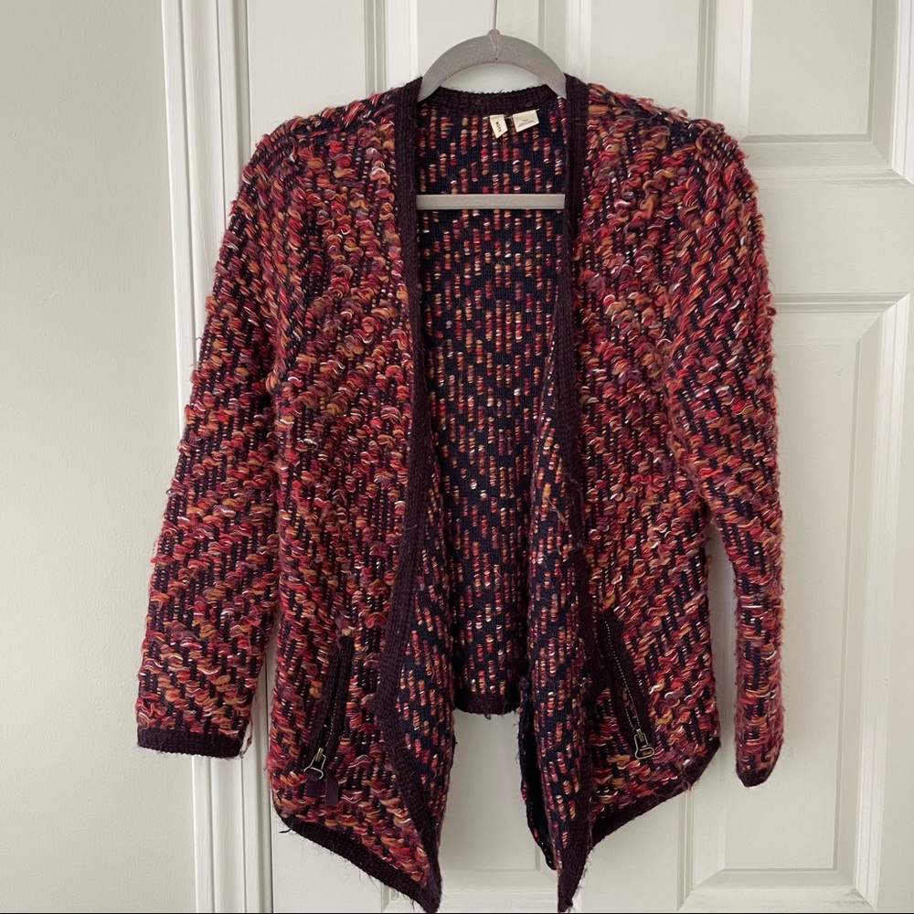 Anthropologie Tweed Cardigan